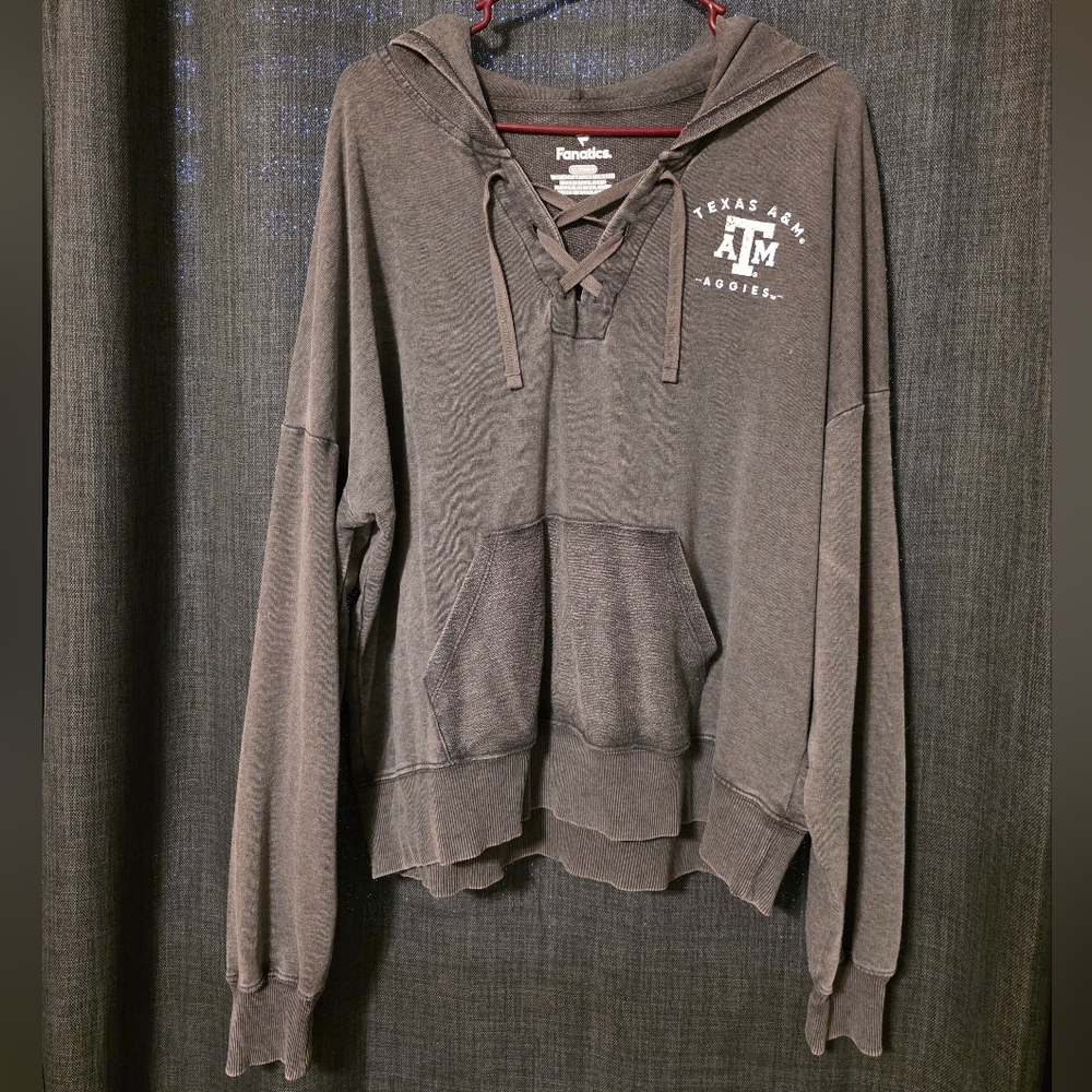 Fanatics Texas A&M Women's Gray Hoodie